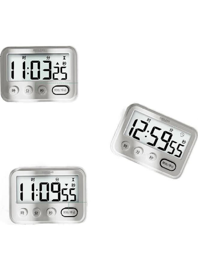 Delixi Electronic Timer, Reminder For Study, Self-Discipline, Homework, Kitchen Baking, Alarm Clock, Countdown, Stopwatch, Time Management - Image 3