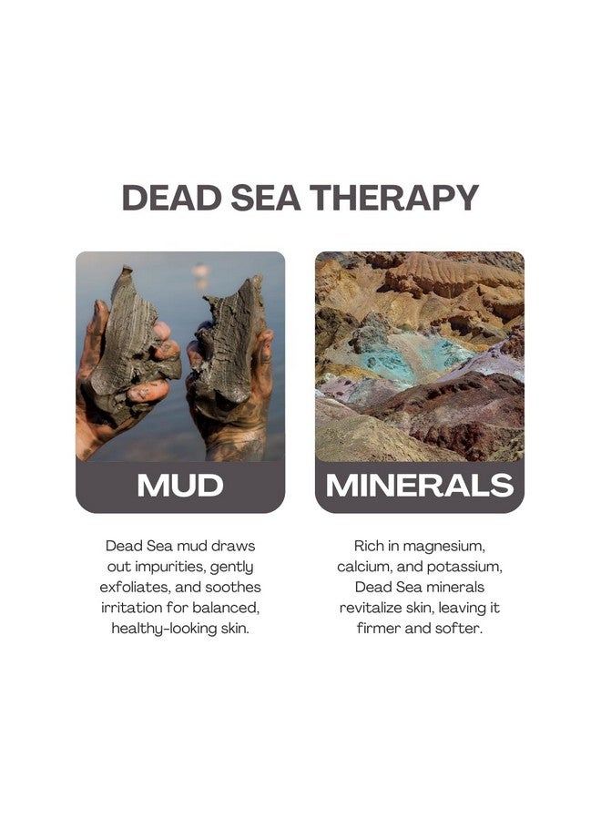 Jericho Cosmetics All Natural Dead Sea Mud Soap Bar - Vegan & Triple Milled Facial Treatment Soap for All Skin Types - Gently Cleanses & Moisturizes - 3 Pack - 4.4 oz each - Image 4