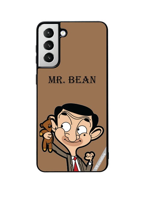 Protective Case Cover For Samsung Galaxy S22 Plus 5G Mr Bean Design Multicolour