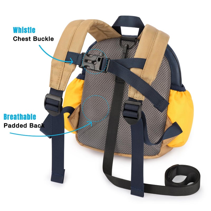 STEAMEDBUN Backpack Leash for Toddlers 1-3: Baby Backpack with Leash for Boys Girls - Anti-Lost Harness for Walking - Image 5