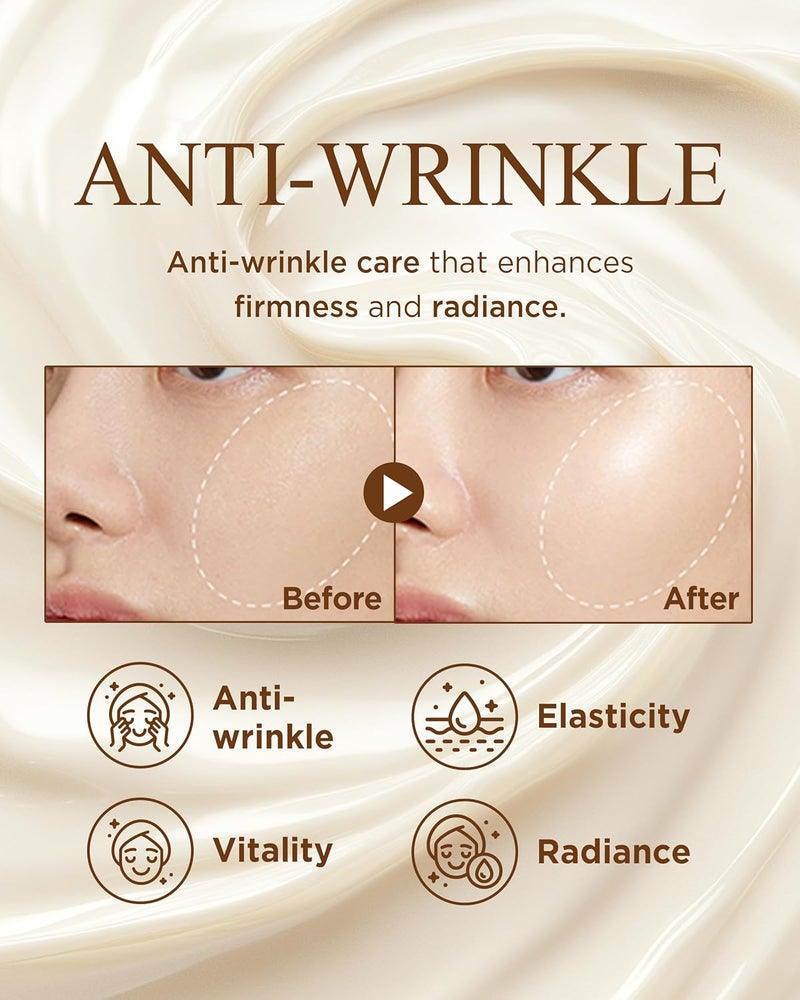 Danahan Bon Yeon Jin Korean Red Ginseng Eye Cream Duo Set AntiAging Treatment for Dark Circles Fine Lines with Ceramide and Shea Butter Intensive Skincare 101 oz - Image 4