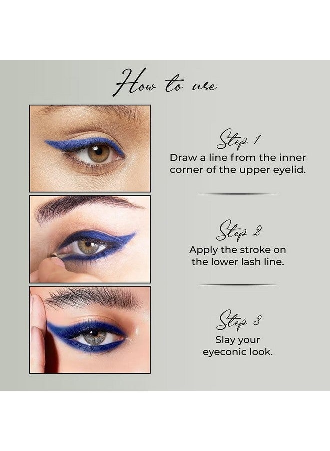 Insight Intense Kohl Kajal 0.35Gm| 24 Hr Long Stay | One Stroke Smooth Glide | Waterproof, Smudgeproof & Fadeproof | Deep Matte Finish, Nude - Image 2