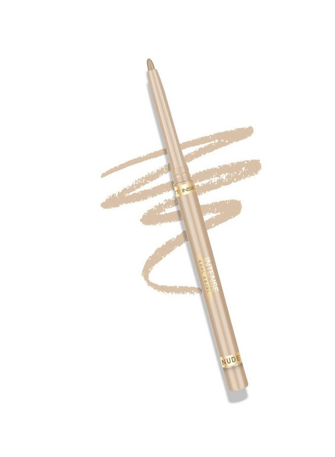 Insight Intense Kohl Kajal 0.35Gm| 24 Hr Long Stay | One Stroke Smooth Glide | Waterproof, Smudgeproof & Fadeproof | Deep Matte Finish, Nude - Image 1