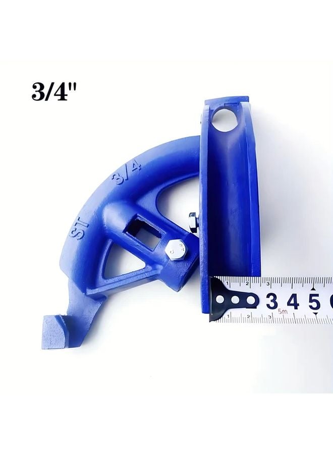 Medium 3 4 Inch Manual Pipe Bender Tool Adjustable Lever For Copper PVC Aluminum - Image 1