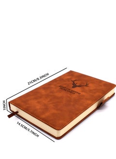 Excefore A5 Notebook Journal Hardcover Executive Diary with Premium Thick Paper, Orange  - Image 2