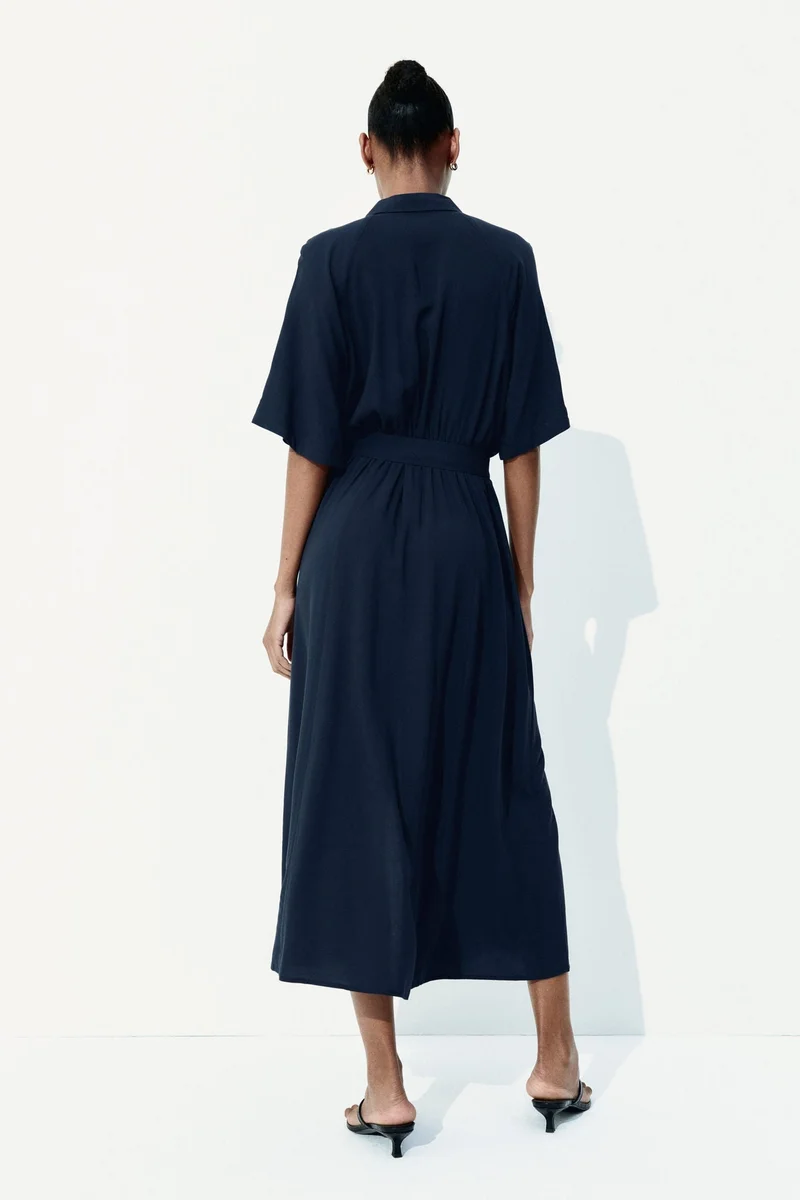 H&M Tie-belt shirt dress