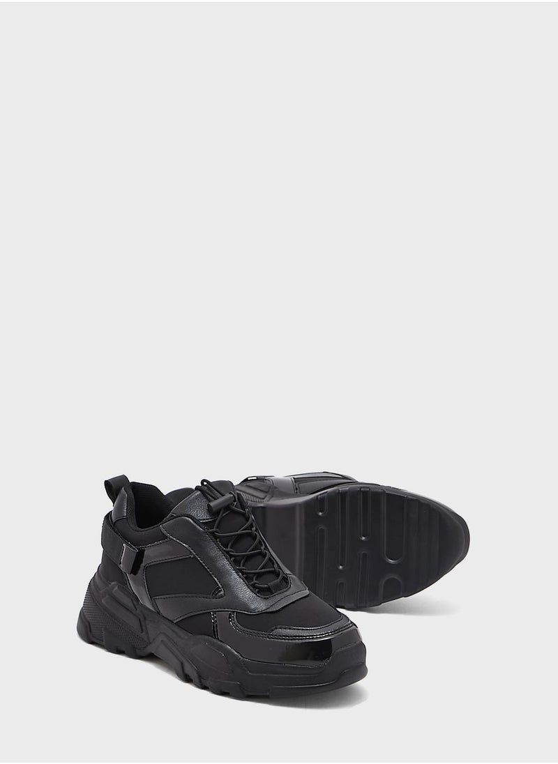 Ginger - Patent Detail Sneaker - Image 1
