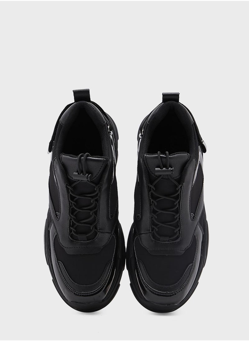 Ginger - Patent Detail Sneaker - Image 1