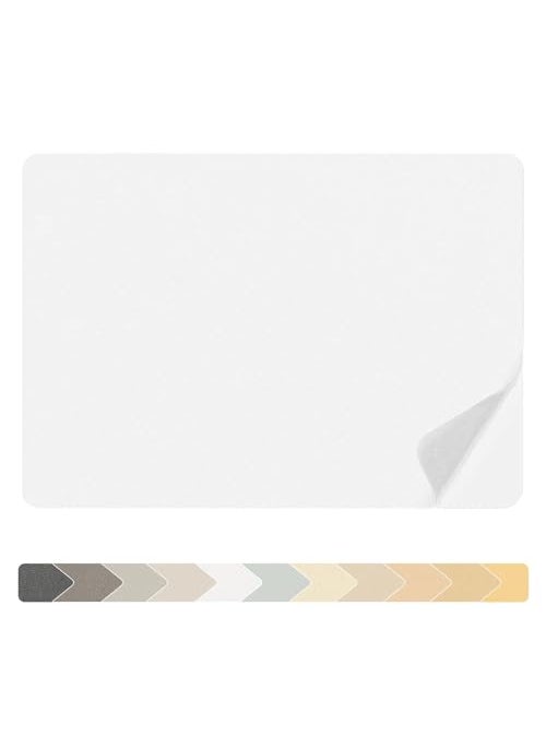 Numola Numola Leather Repair Patch 811 inch SelfAdhesive Leather Repair Tape ScratchHoles Vinyl Repair Kit for Couch Car Seat Sofas DIY Furniture Upholstery Chair Jackets Firstaid Ivory White 