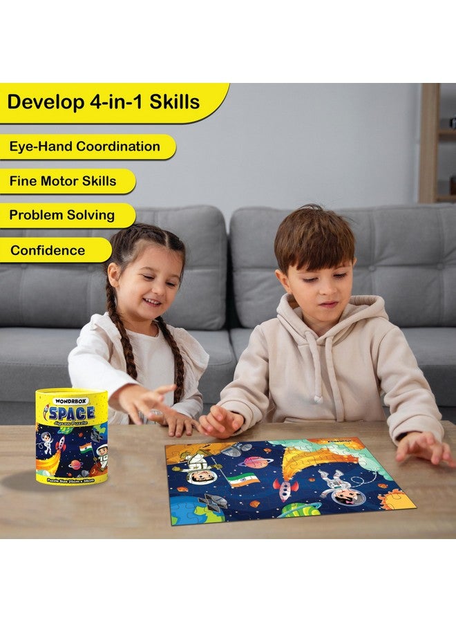 WONDRBOX Jigsaw Puzzle For Kids For Age 5 6 7 Years Boys And Girls | 60 Pieces | Size 15X10 Inches (Pack Of 6 Puzzle) - Image 2
