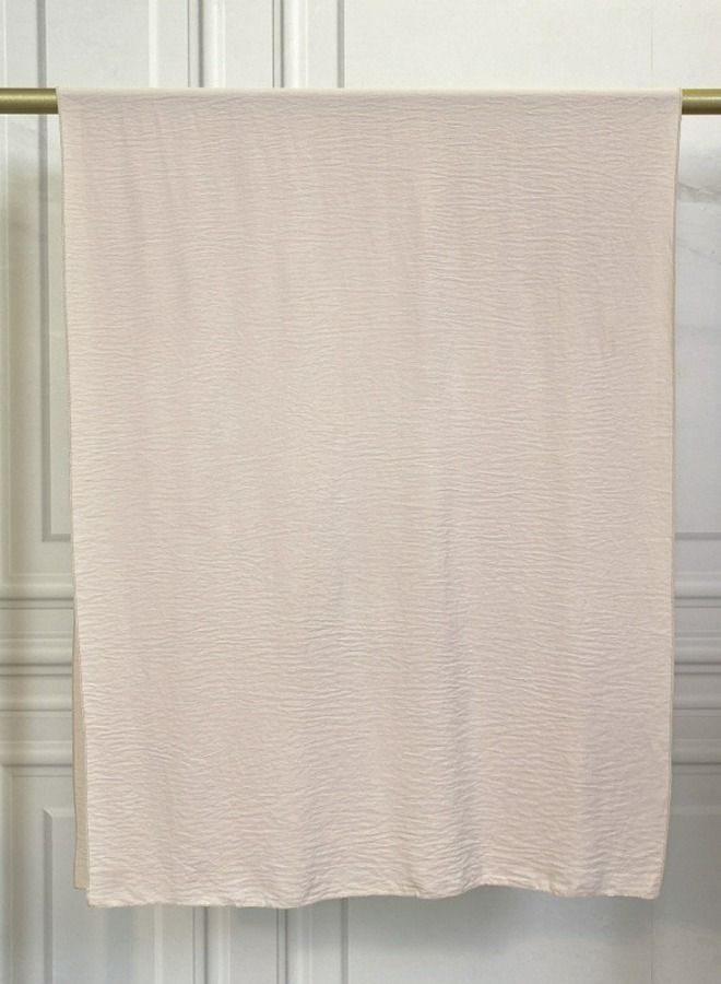 إسكدنيا Muslim Headscarf Solid Color Long Scarf Wrap Scarves For Women Beige