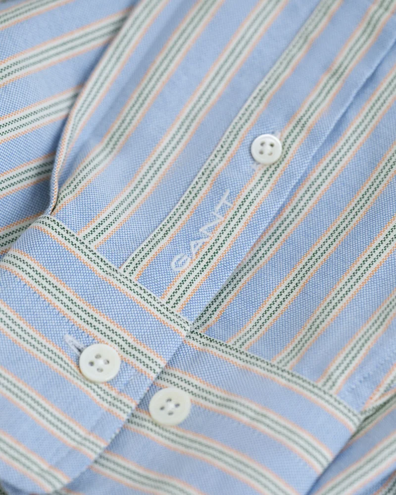 GANT  Relaxed Fit Heritage Oxford Stripe Shirt for Men | Best Price UAE