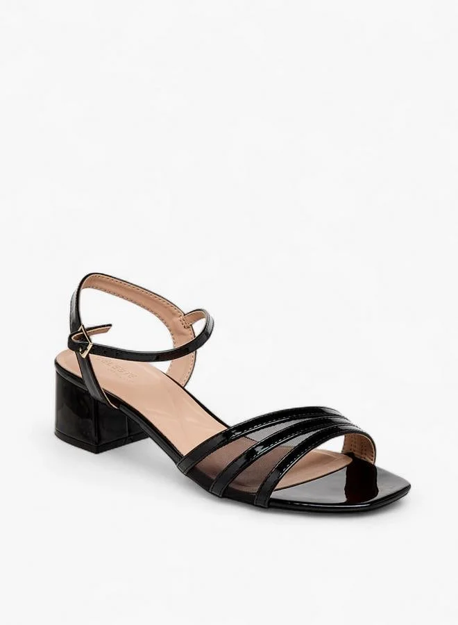 سيليست Women Block Heel Ankle Strap Sandals