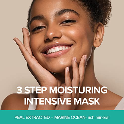 JMsolution Marine Luminous Pearl Deep Moisture 3 Step Skin Care Face Mask - Korean Skincare Facial Mask - boosting Brightening Moisturizing-10 Sheets for Dry Skin - Image 2