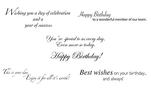 CEO Cards - Business Birthday Greeting Card Assortment, 5 Cards of Each Design, 5x7 Inches, 25 Cards & 26 White Envelopes (VP1702) - Image 2
