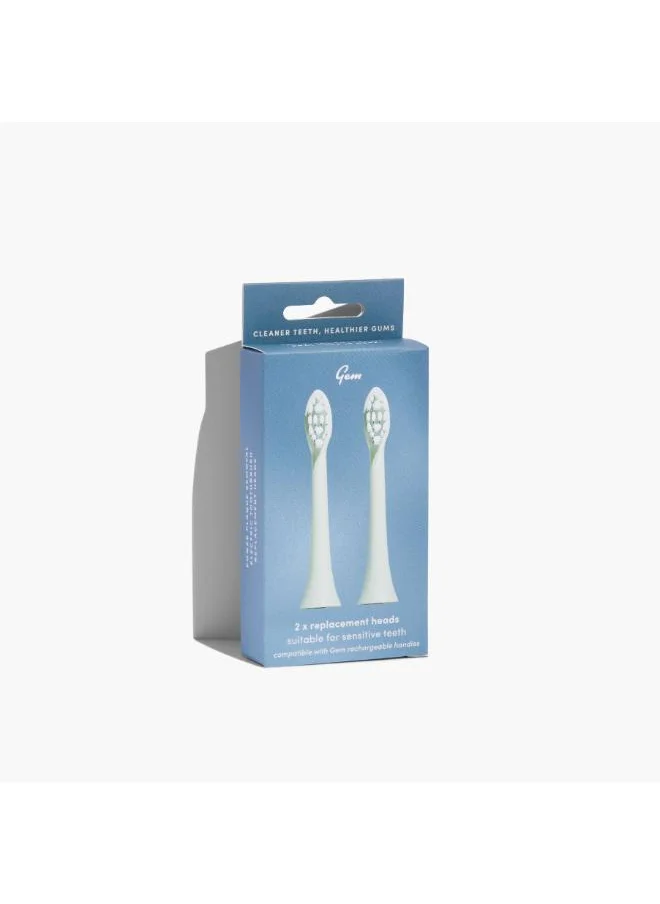 Gem Gem Electric Toothbrush Replacement Heads Mint