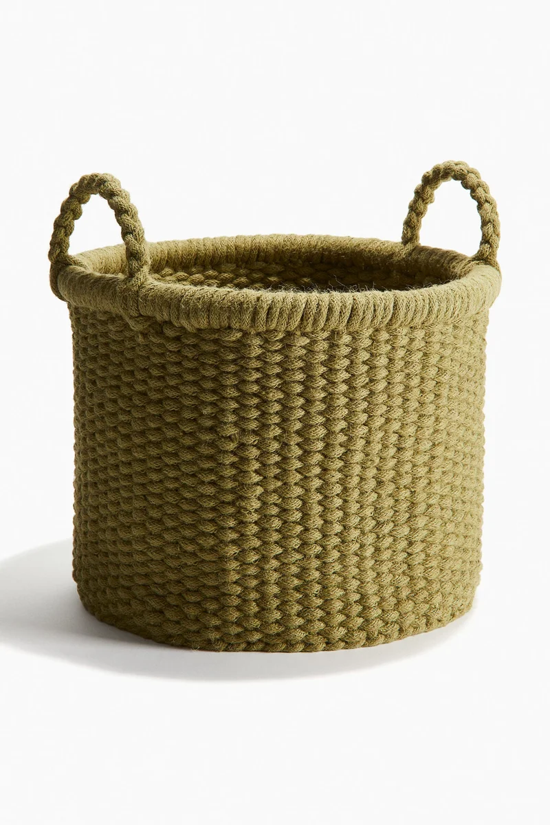 H&M Jute storage basket