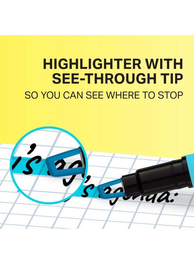 Sharpie Clear View Highlighter Stick, Assorted, 8 Count(1966798), Pack Of 1 - Image 2