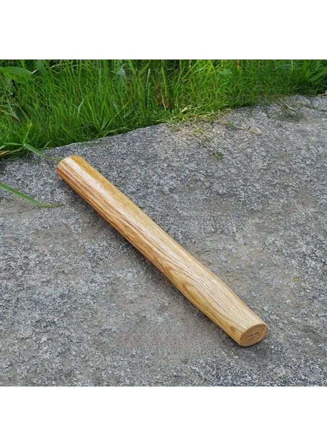 14.6 Inch Ergonomic Wooden Handle Unfinished Comfortable Grip for Woodworking Metalworking Home Decor Gardening Tools - Image 2