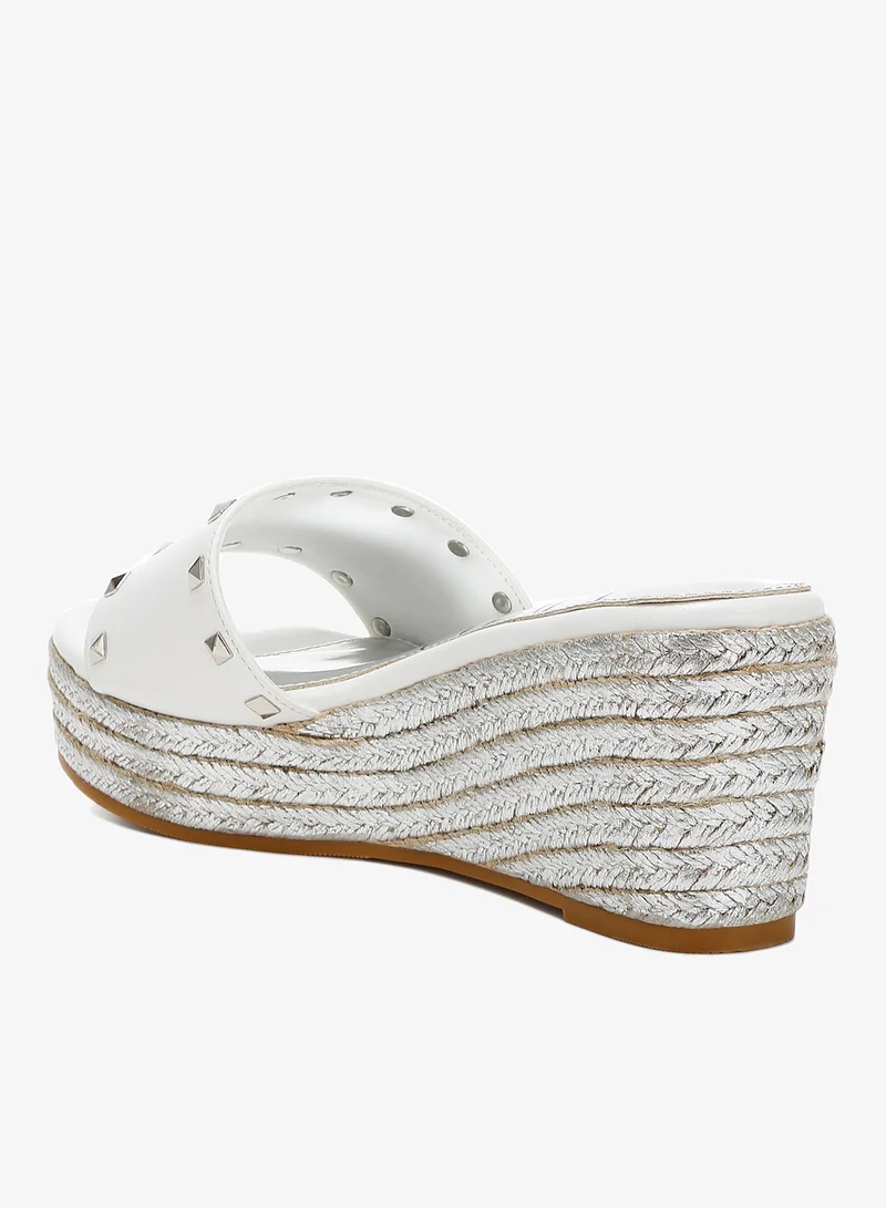 London Rag Nude Slip On Espadrilles in White for Women | Best Price UAE