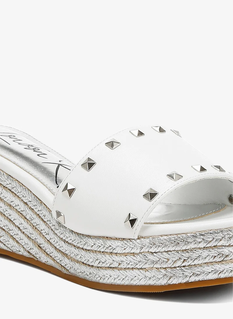 London Rag Nude Slip On Espadrilles in White for Women | Best Price UAE