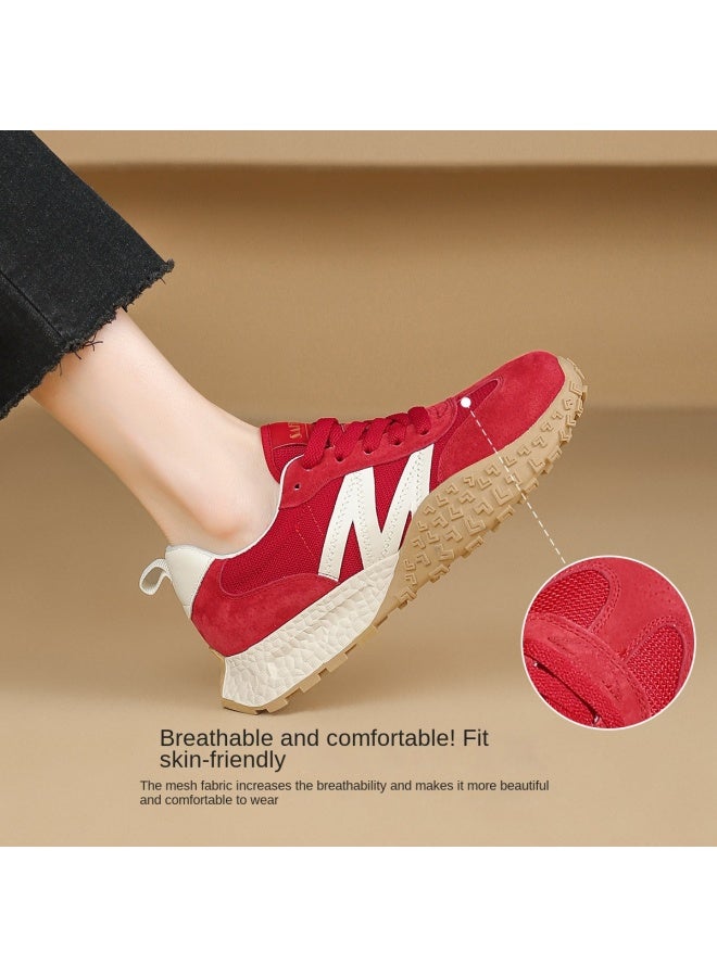 SAFIYA Saturday's 2025 New Spring/autumn Retro Casual Sneakers For Women, Simple And Versatile Platform Shoes For Women - Image 5