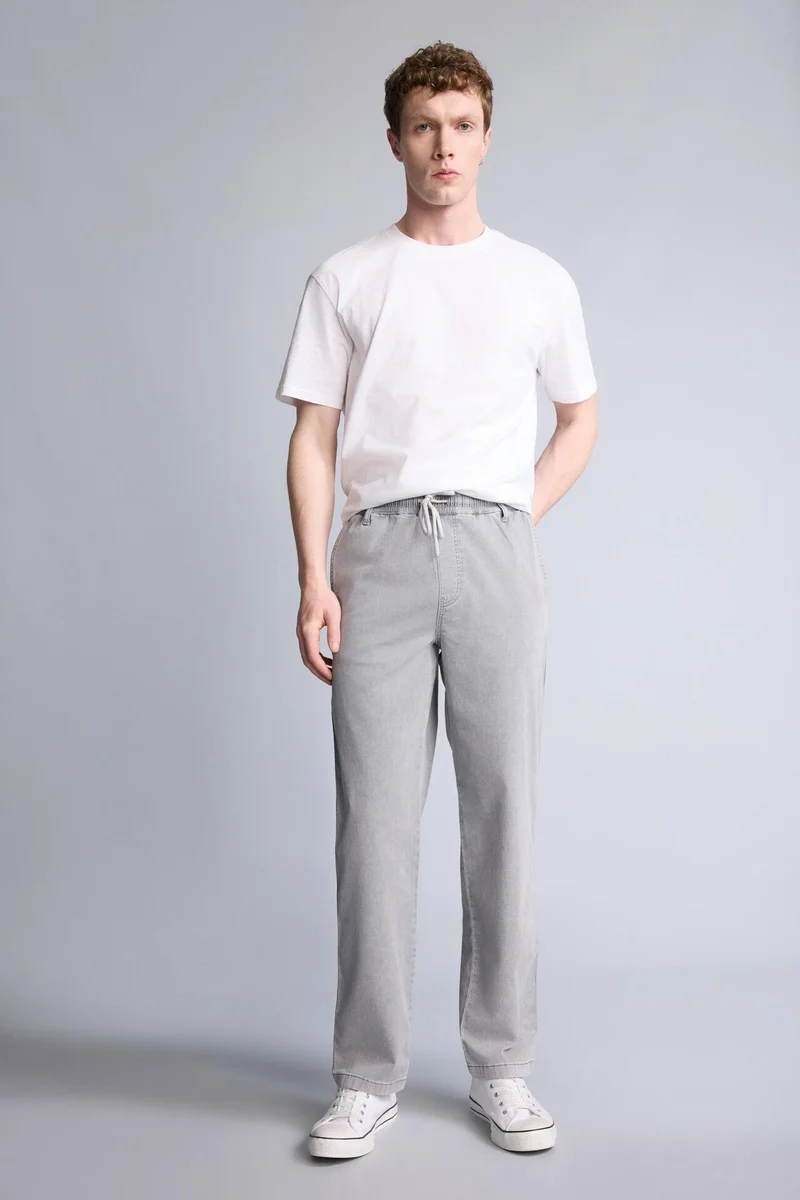 Defacto  Wide Leg Trousers for Men | Best Price UAE