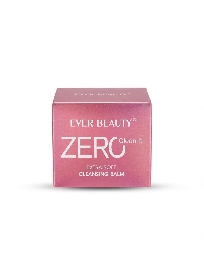 EVER BEAUTY ZERO Clean It Extra Soft Cleansing Balm – Makeup Remover & Deep Cleanser – Gentle Hydrating Formula - Image 2