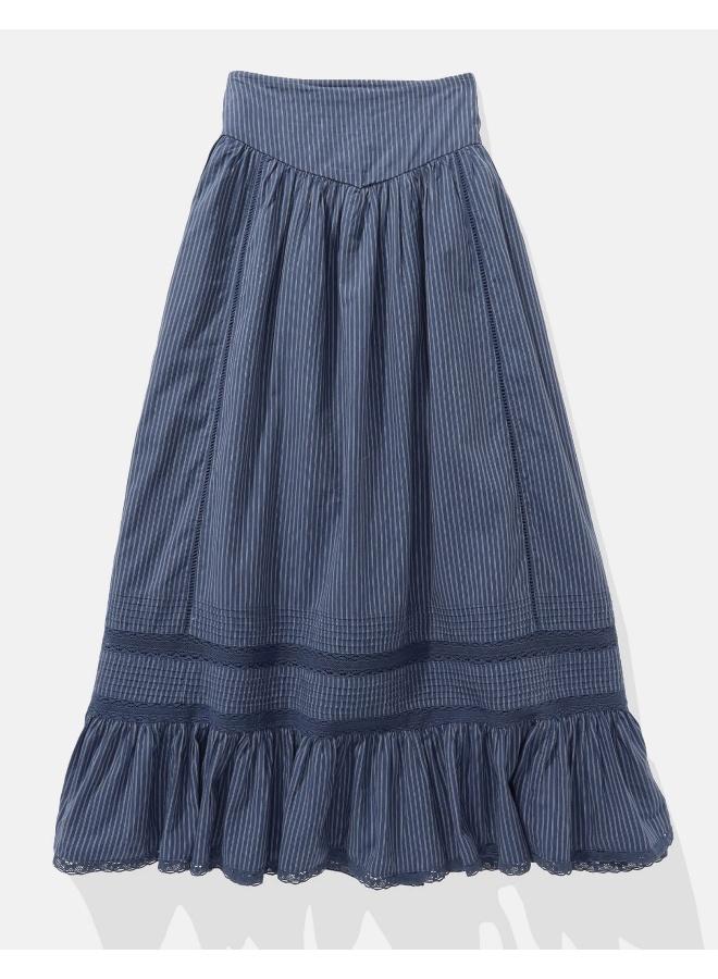 American Eagle AE Pintuck Maxi Skirt  - Image 3