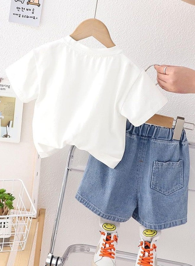 Googo Gaaga Printed T-shirt and Short Set for Baby Boys & Baby Girls, Pure Cotton Half Sleeves Clothing Set for Kids(3-4 Year) - Image 3