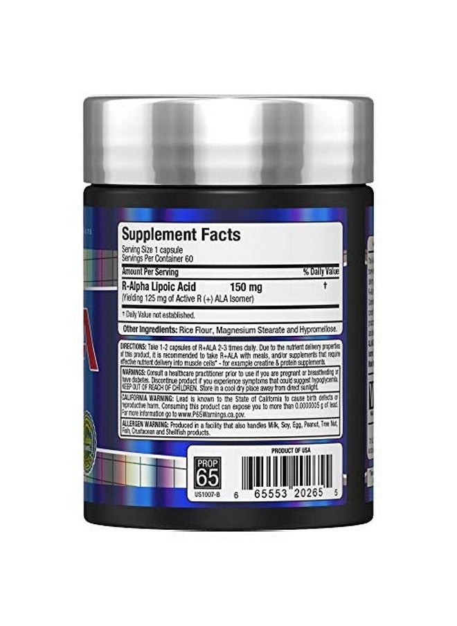 أولماكس نيوتريشن ALLMAX Nutrition R+ALA، 60 كبسولة  - Image 5