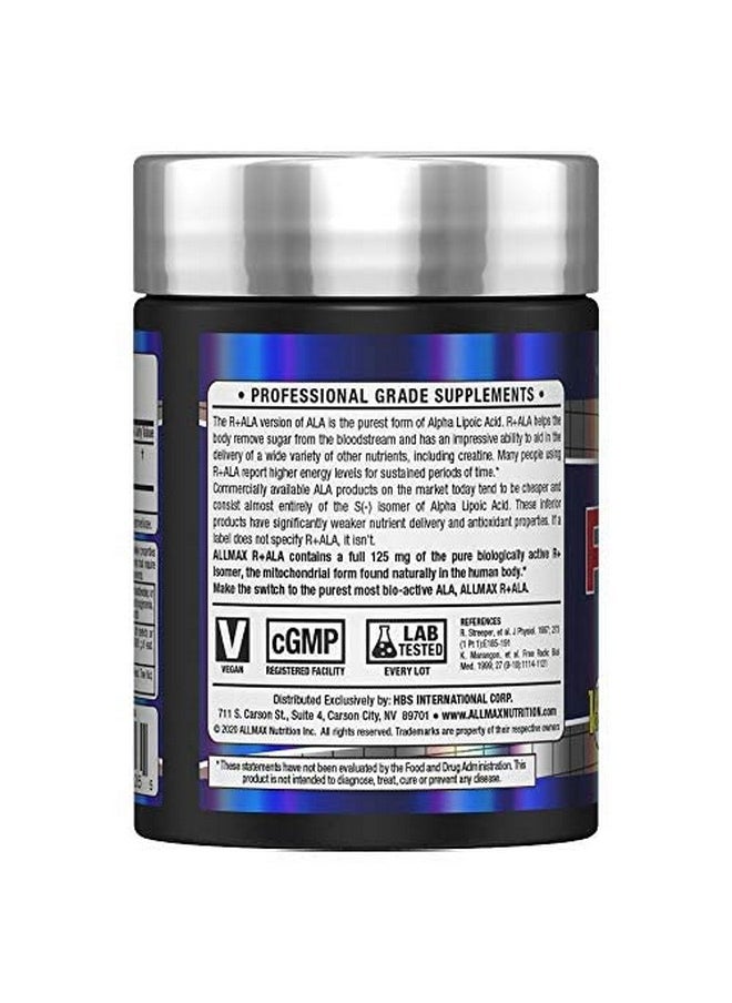 أولماكس نيوتريشن ALLMAX Nutrition R+ALA، 60 كبسولة  - Image 4