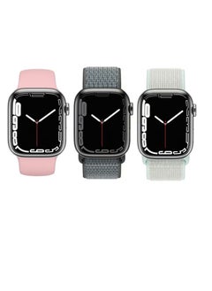 PROMASS 3pcs Watchband Replacement for Apple Watch 41/40/38mm Series 8/7/6/5/4/SE  - Image 1