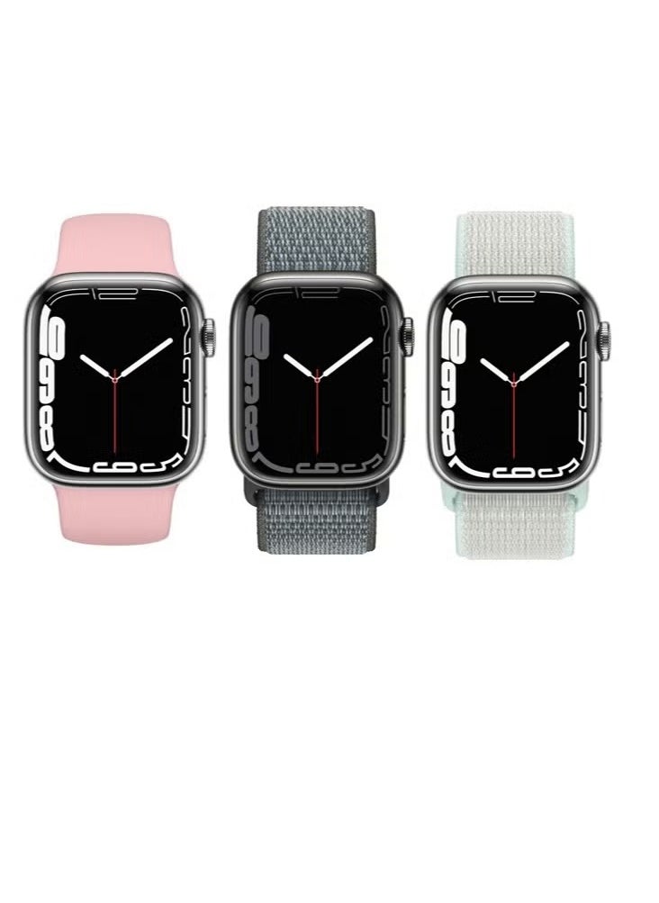 PROMASS 3pcs Watchband Replacement for Apple Watch 41/40/38mm Series 8/7/6/5/4/SE  - Image 1