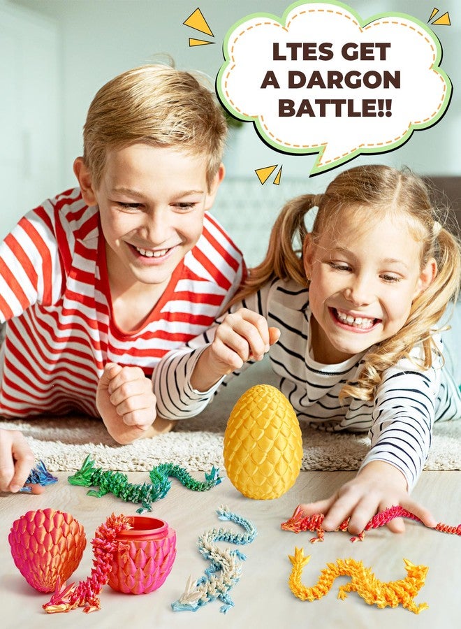Cessfle 【2025 Updated】 12" 3D Printed Dragon Egg, Cool 3D Printed Crystalynx Dragon Egg, 3-d Fidget Dragons for 5-7 4-6 8-12 Year Old Boys Kid Girls Teen Adult - Image 2