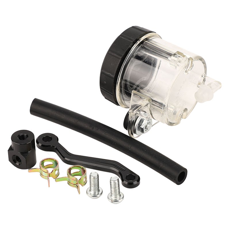Motorcycle Front Brake Fluid Reservoir Clutch Tank Oil Cup Universal for Motorbike - Image 1