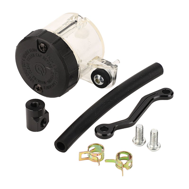 Motorcycle Front Brake Fluid Reservoir Clutch Tank Oil Cup Universal for Motorbike - Image 2