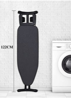VOGMAX Ironing board with black heat cover, height adjustable 110x30x80 cm  - Image 5