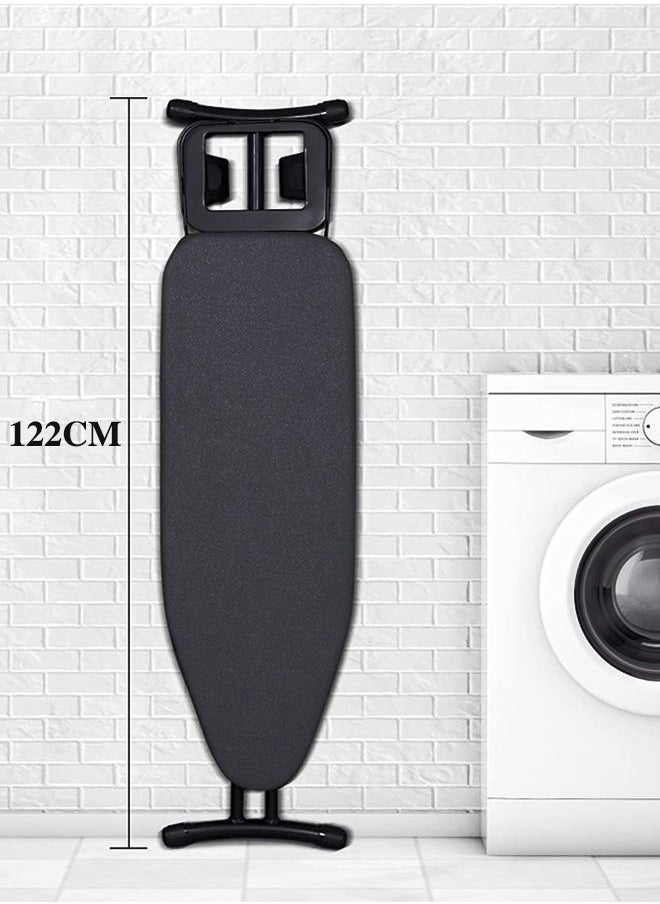 VOGMAX Ironing board with black heat cover, height adjustable 110x30x80 cm  - Image 5