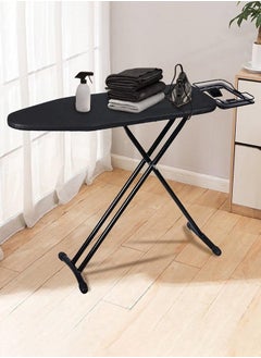 VOGMAX Ironing board with black heat cover, height adjustable 110x30x80 cm  - Image 1