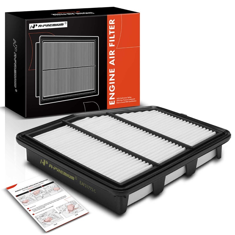 A-Premium APremium Engine Air Filter Compatible with Nissan Altima 20192024 20L Replace 165466CB0A