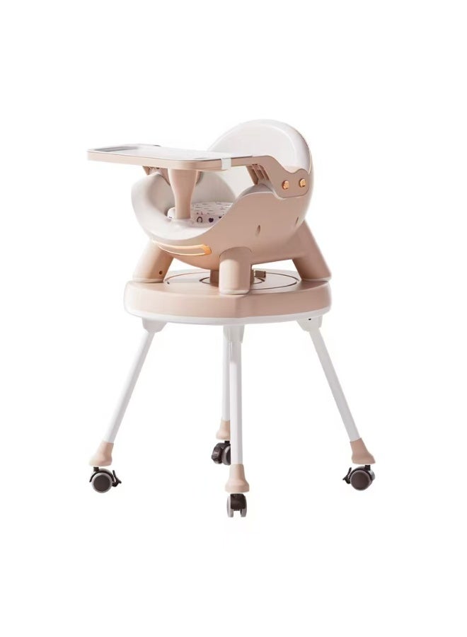 Baby High Chair with Sound Pink 33-616-P