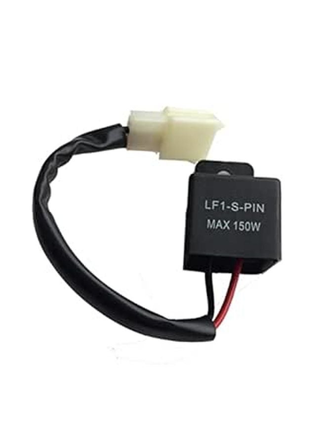 150W LED Flasher Relay Turn Signal Rate Control for Motorcycle Easy Installation - Image 1