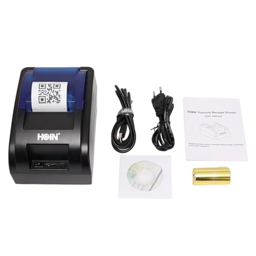 HOIN 58mm Kiosk Support USB Thermal Printer (Black) 1 Year Warranty. (Does not Work with Mobiles) - Image 2
