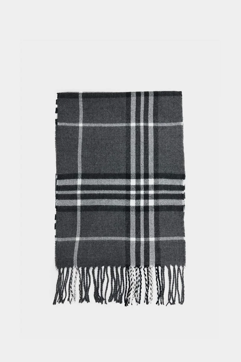 Defacto  Man Plaid Neck Scarf for Men | Best Price UAE