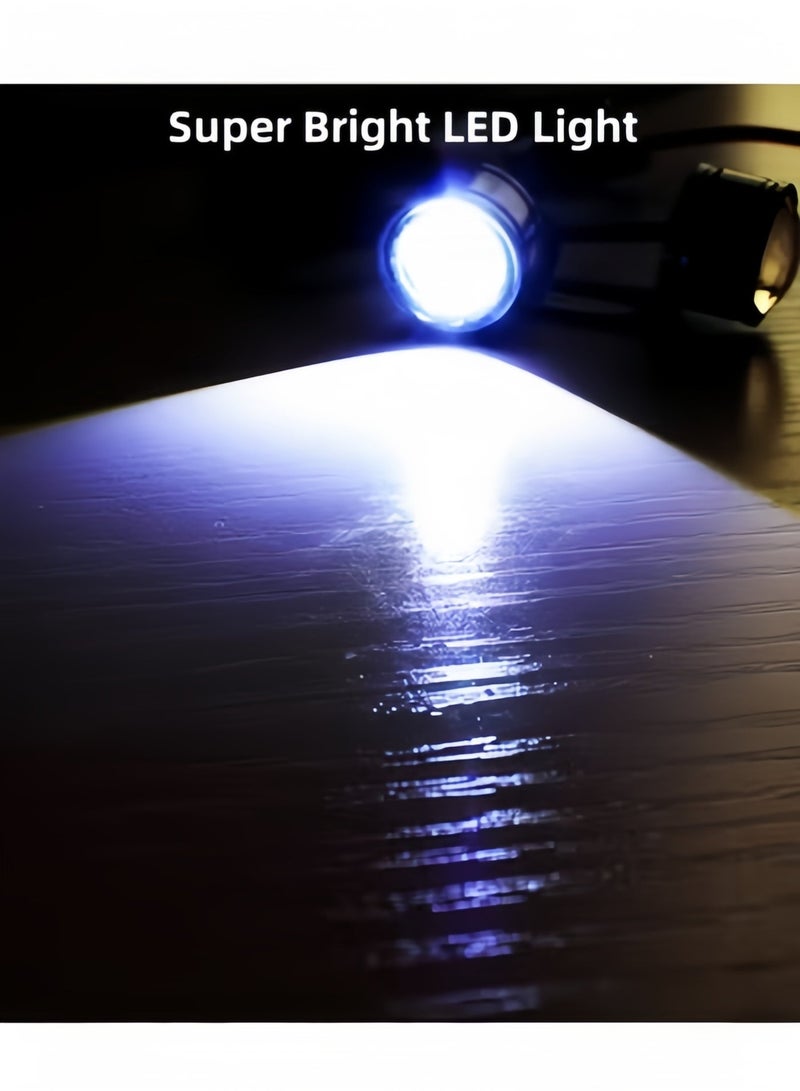قطعة من مصابيح الضباب LED العالمية Eagle Eye للدراجات النارية، مصابيح تشغيل الذيل الاحتياطية، مصابيح إشارة وقوف السيارات، مصابيح السيارات، لمبة DRL - Image 4