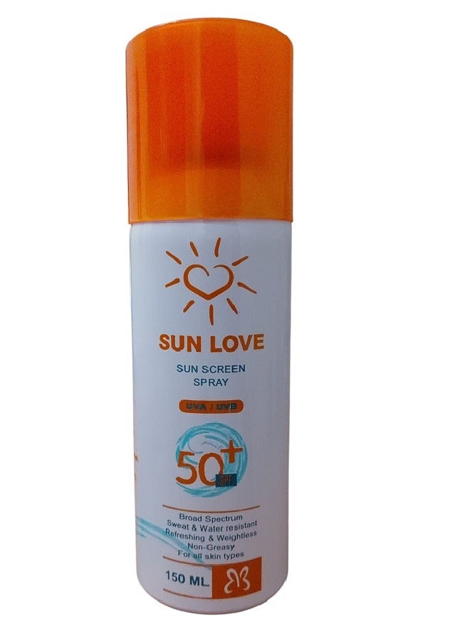 SUN LOVE SUNSCREEN SPF50+ SPRAY -150ML - Image 1