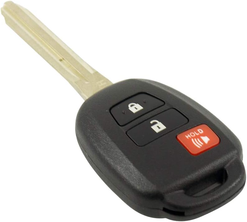 Keyless2Go جهاز مفتاح بديل Keyless2Go لتويوتا راف4، هايلاندر، تاكوما (عبوة 2) - Image 2