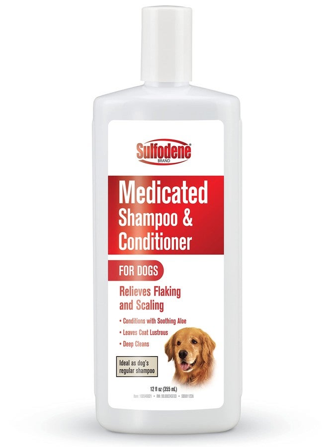 Sulfodene Medicated Shampoo & Conditioner for Dogs 12oz - Image 1