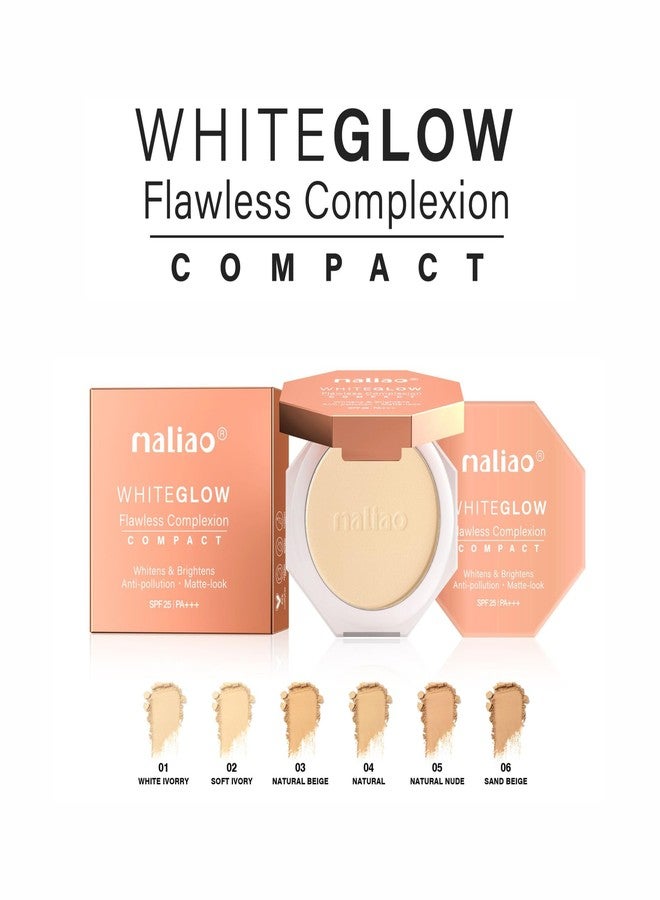 Maliao White Glow Flawless Complex Compact (SOFT IVORY) - Image 4